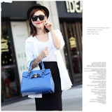 <bold>Top-Handle / Crossbody Bag <br>Genuine-Leather Handbag  - strapsandbrass.com