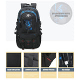 Backpack USB Charging & Water Resistant <br> Oxford Backpack  - strapsandbrass.com