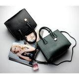 Top-Handle / Crossbody Bag  <br>Genuine-Leather Handbag  - strapsandbrass.com