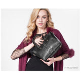 <bold>Messenger / Tote Bag <br>Genuine-Leather Handbag  - strapsandbrass.com