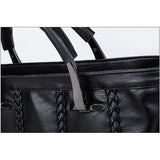 <bold>Tote  / Shoulder Bag <br>Genuine-Leather Handbag  - strapsandbrass.com