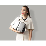 <bold>Top-Handle / Crossbody Bag <br>Vegan-Leather Handbag  - strapsandbrass.com