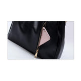 <bold>Tote Bag & Clutch Set <br>Vegan-Leather Handbag  - strapsandbrass.com