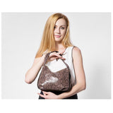 <bold>Hobo  / Tote Bag <br>Genuine-Leather Handbag  - strapsandbrass.com