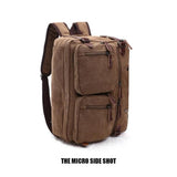 <bold>Laptop / Messenger Bag  <br>Canvas Handbag  - strapsandbrass.com