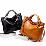 <bold>Tote / Shoulder Bag  <br>Vegan-Leather Handbag  - strapsandbrass.com