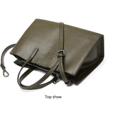 <bold>Tote / Crossbody Bag <br>Genuine-Leather Handbag  - strapsandbrass.com