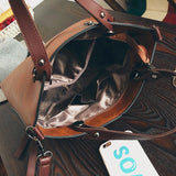 Tote / Shoulder Bag  <br>Vegan-Leather Handbag  - strapsandbrass.com