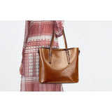 <bold>Tote  / Shoulder Bag  <br>Vegan-Leather Handbag  - strapsandbrass.com