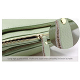 <bold>Messenger  / Tote Bag <br>Genuine-Leather Handbag  - strapsandbrass.com