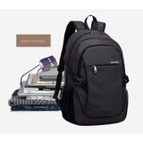 Backpack USB Charging <br> Canvas Backpack  - strapsandbrass.com