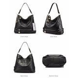 <bold>Hobo  / Tote Bag <br>Genuine-Leather Handbag  - strapsandbrass.com