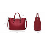 <bold>Tote  / Shoulder Bag  <br>Vegan-Leather Handbag  - strapsandbrass.com