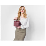 <bold>Messenger  / Shoulder Bag  <br>Vegan-Leather Handbag  - strapsandbrass.com