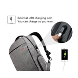 Backpack USB Charging & Anti-Theft <br> Oxford Backpack  - strapsandbrass.com