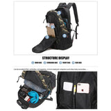 Backpack USB Charging<br> Oxford Backpack  - strapsandbrass.com