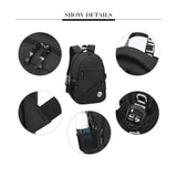 Copy of Backpack USB Charging & Business<br>Oxford Backpack  - strapsandbrass.com