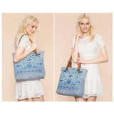 <bold>Tote / Shopping Bag <br>Cotton Handbag  - strapsandbrass.com