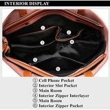 <bold>Bucket  / Tote Bag <br>Genuine-Leather Handbag  - strapsandbrass.com