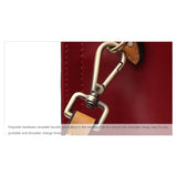 <bold>Top-Handle / Tote Bag <br>Genuine-Leather Handbag  - strapsandbrass.com