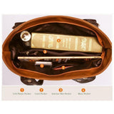 <bold>Tote / Crossbody Bag  <br>Genuine-Leather Handbag  - strapsandbrass.com