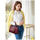 <bold>Tote | Shoulder Bag  <br>Vegan-Leather Handbag  - strapsandbrass.com