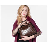 <bold>Top-Handle  / Shoulder Bag  <br>Vegan-Leather Handbag  - strapsandbrass.com