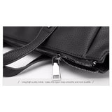 <bold>Tote / Shoulder Bag  <br>Vegan-Leather Handbag  - strapsandbrass.com