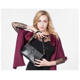 <bold>Crossbody  / Shoulder Bag <br>Genuine-Leather Handbag  - strapsandbrass.com