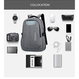 Backpack USB Charging <br> Canvas Backpack  - strapsandbrass.com