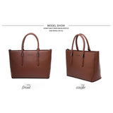 <bold>Tote / Crossbody Bag <br>Vegan-Leather Handbag  - strapsandbrass.com