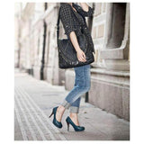 <bold>Tote  / Shoulder Bag <br>Genuine-Leather Handbag  - strapsandbrass.com