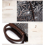 <bold>Shell / Crossbody Bag <br>Genuine-Leather Handbag  - strapsandbrass.com