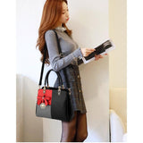 <bold>Top-Handle / Messenger Bag <br>Vegan-Leather Handbag  - strapsandbrass.com