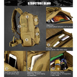 Backpack Military & Tactical <br> Nylon Backpack  - strapsandbrass.com