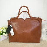 <bold>Tote / Shoulder Bag  <br>Vegan-Leather Handbag  - strapsandbrass.com