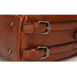 <bold>Top-Handle / Shoulder Bag  <br>Vegan-Leather Handbag  - strapsandbrass.com