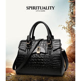 <bold>Top-Handle / Crossbody Bag <br>Genuine-Leather Handbag  - strapsandbrass.com