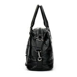 <bold>Tote  / Shoulder Bag <br>Genuine-Leather Handbag  - strapsandbrass.com