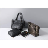 <bold>Tote & Crossbody Bag Set <br>Vegan-Leather Handbag  - strapsandbrass.com