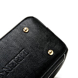 <bold>Top-Handle  / Crossbody Bag <br>Genuine-Leather Handbag  - strapsandbrass.com