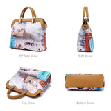 <bold>Tote Crossbody Bag & Purse Set <br>Canvas & Vegan-Leather Handbag  - strapsandbrass.com