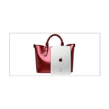 <bold>Tote / Shoulder Bag <br>Genuine-Leather Handbag  - strapsandbrass.com