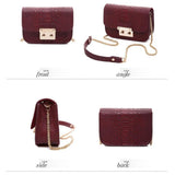 <bold>Crossbody / Shoulder Bag <br>Vegan-Leather Handbag  - strapsandbrass.com