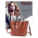 <bold>Tote / Shoulder Bag  <br>Vegan-Leather Handbag  - strapsandbrass.com
