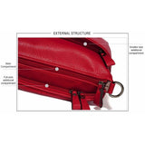 <bold>Clutch / Crossbody Bag <br>Vegan-Leather Handbag  - strapsandbrass.com