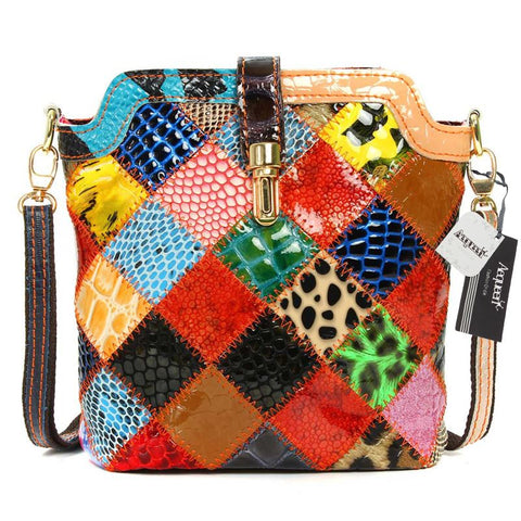 Shell / Crossbody Bag  <br>Genuine-Leather Handbag  - strapsandbrass.com