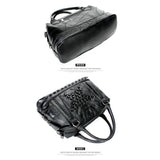 <bold>Tote  / Shoulder Bag <br>Genuine-Leather Handbag  - strapsandbrass.com