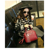 Top-Handle / Crossbody Bag  <br>Genuine-Leather Handbag  - strapsandbrass.com