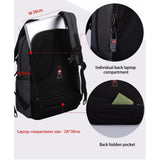 Backpack USB Charging & Anti-Theft <br> Oxford Backpack  - strapsandbrass.com